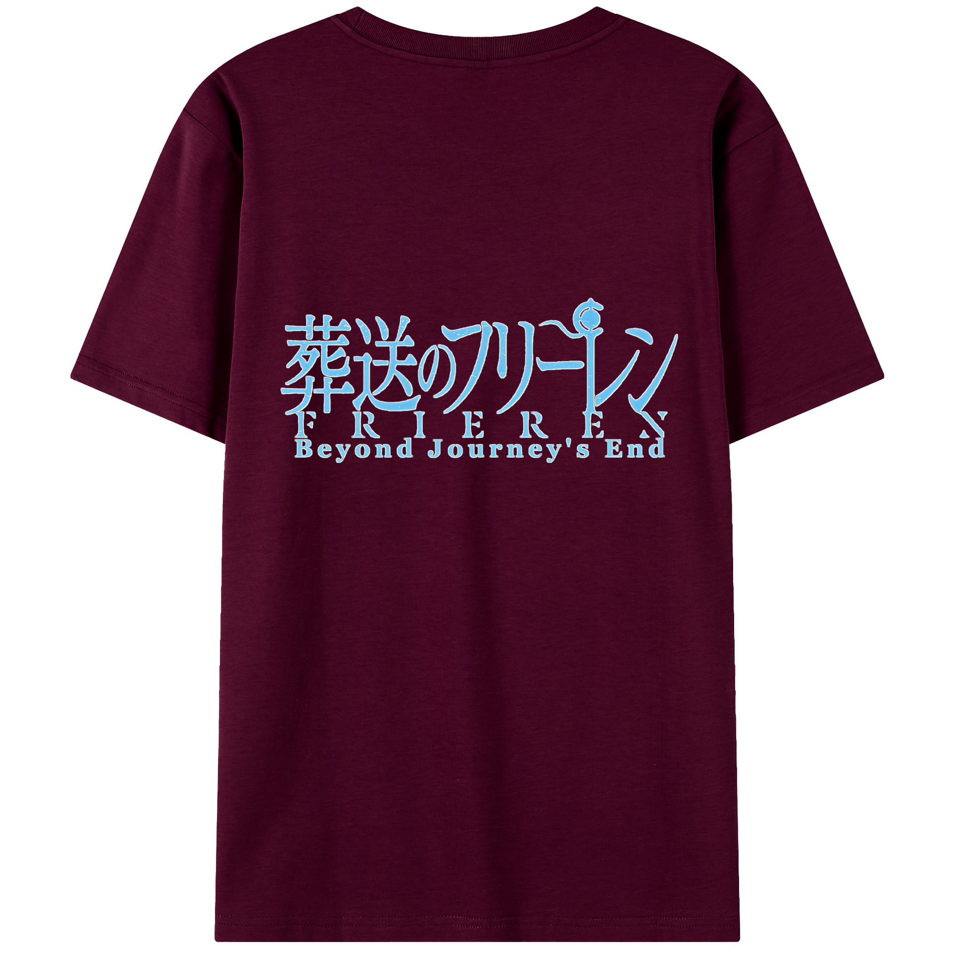 （画像用） 葬送のフリーレン Frieren レディース半袖Tシャツ(バックプリント)